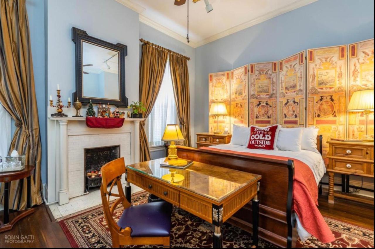 メイコン Burke Mansion Bed & Breakfast エクステリア 写真