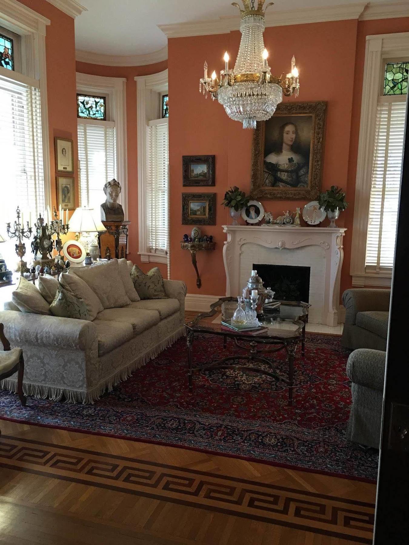 メイコン Burke Mansion Bed & Breakfast エクステリア 写真